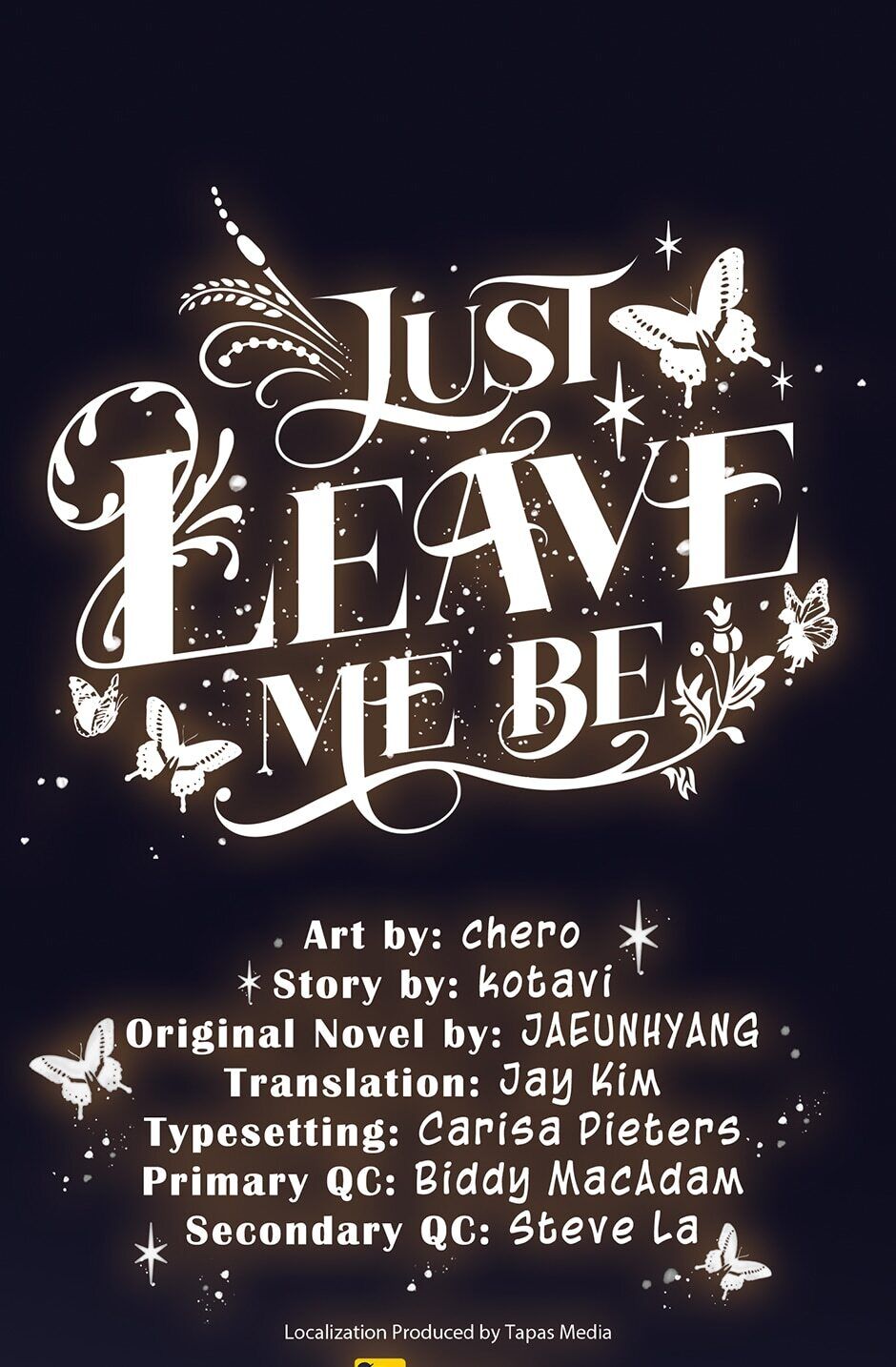 Just Leave Me Be Manhwa - Chapter 49 Page 0