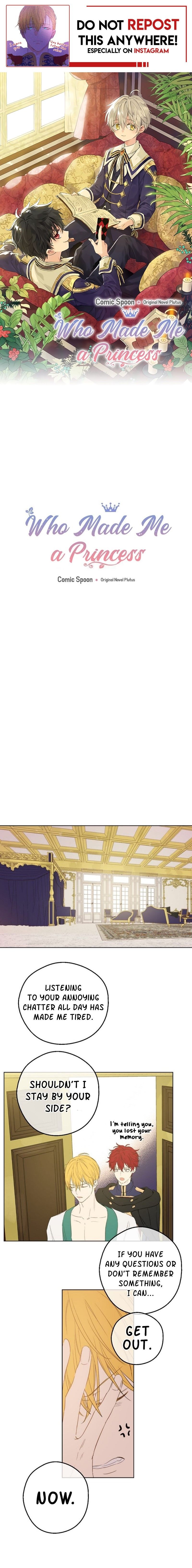 Who Made Me a Princess Manhwa - Chapter 49 Page 0