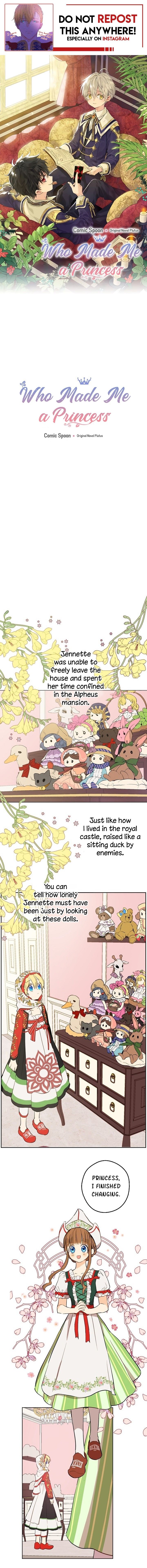 Who Made Me a Princess Manhwa - Chapter 57 Page 0