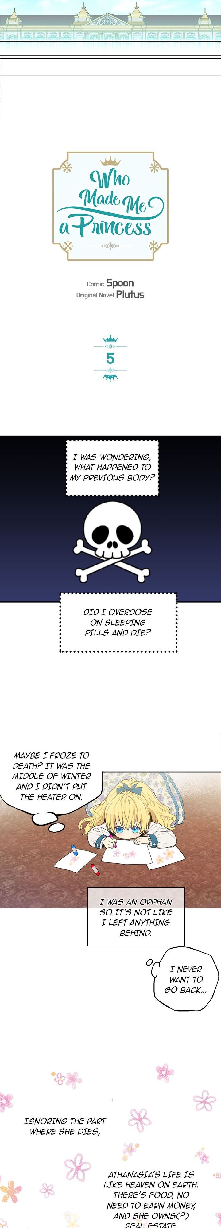 Who Made Me a Princess Manhwa - Chapter 5 Page 4