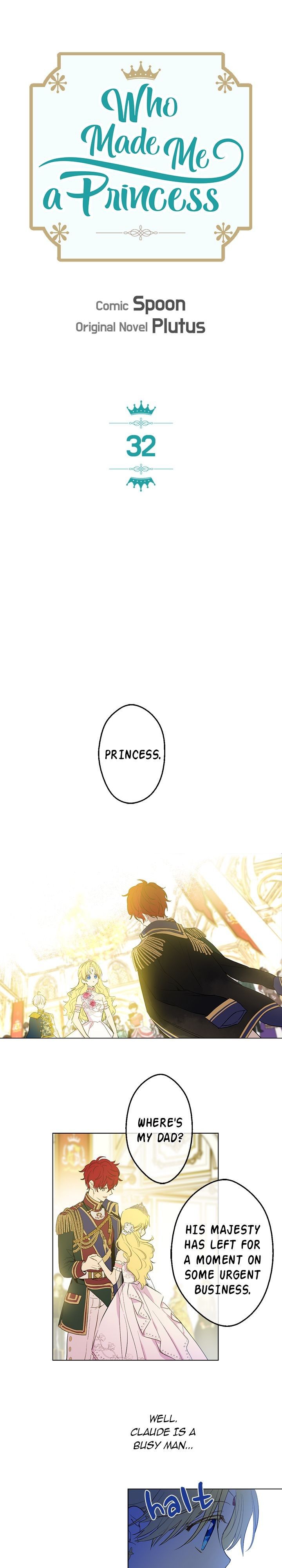 Who Made Me a Princess Manhwa - Chapter 32 Page 0