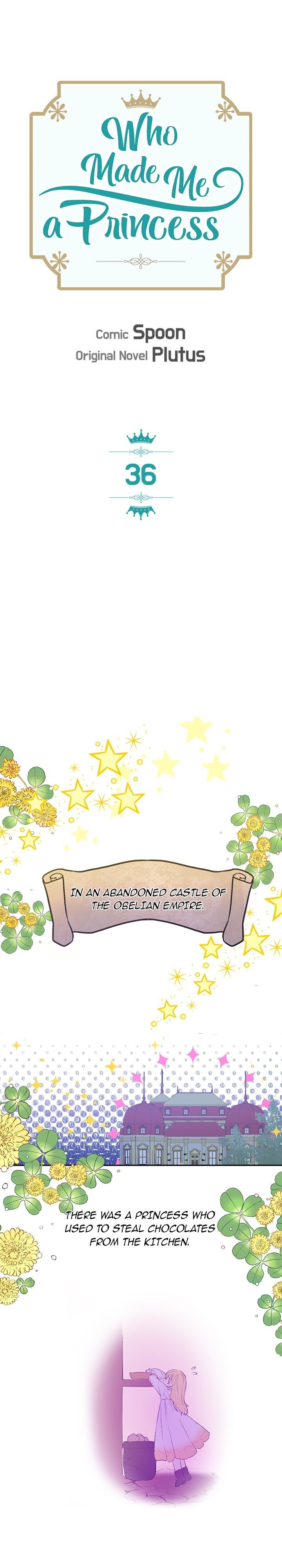 Who Made Me a Princess Manhwa - Chapter 36 Page 0