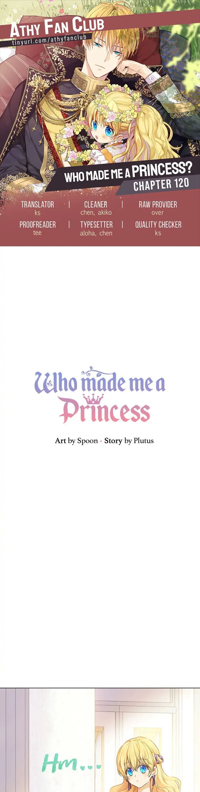 Who Made Me a Princess Manhwa - Chapter 120 Page 0