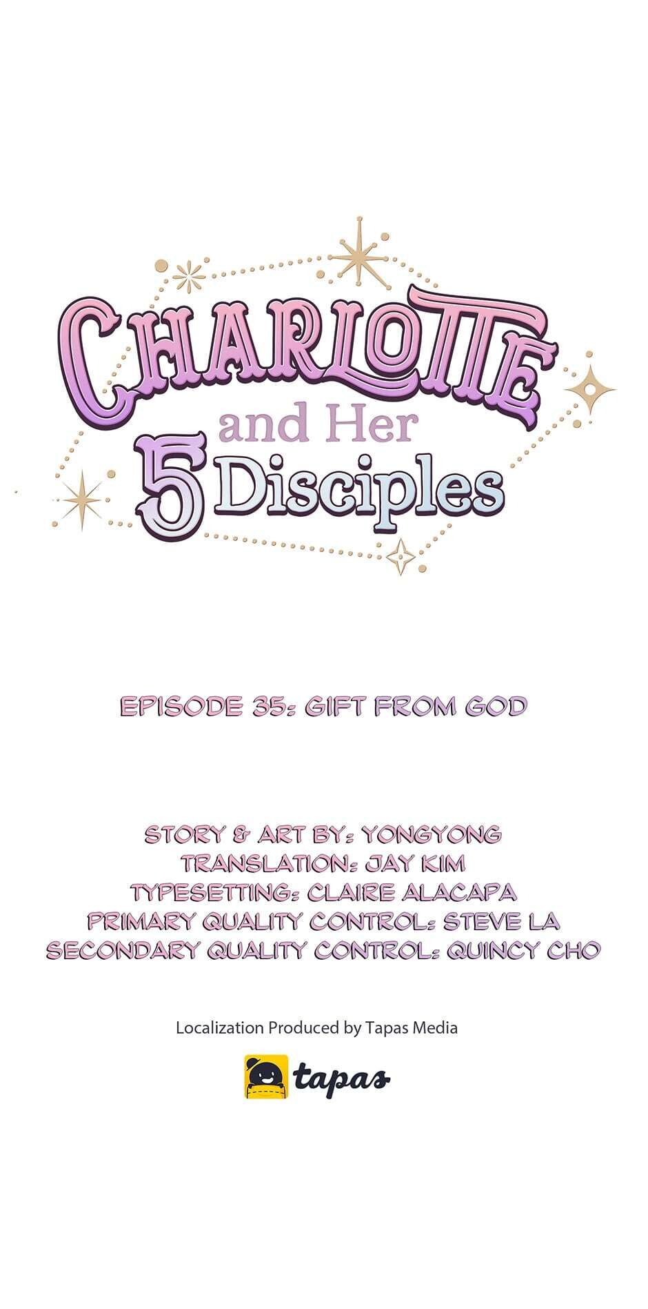 Charlotte and Her 5 Disciples Manhwa - Chapter 35 Page 0
