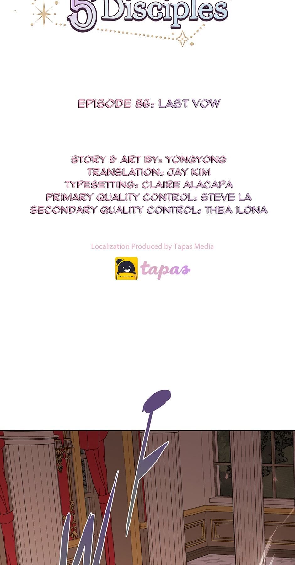 Charlotte and Her 5 Disciples Manhwa - Chapter 86 Page 6