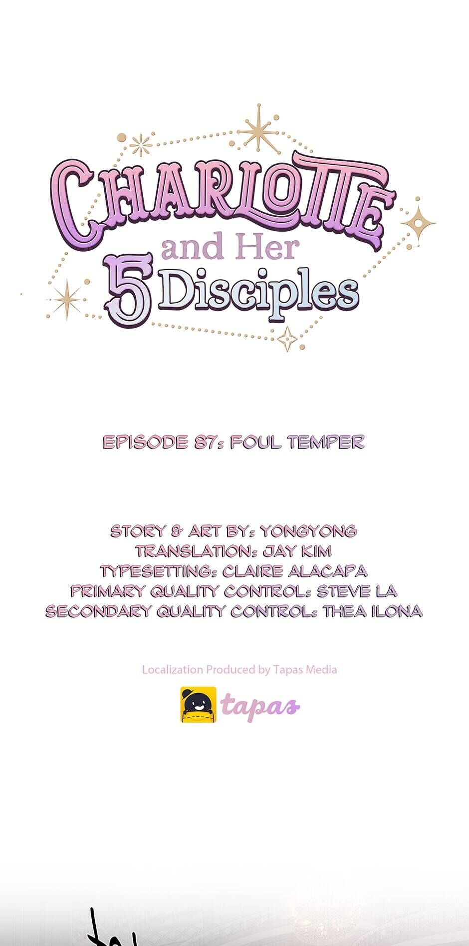 Charlotte and Her 5 Disciples Manhwa - Chapter 87 Page 10