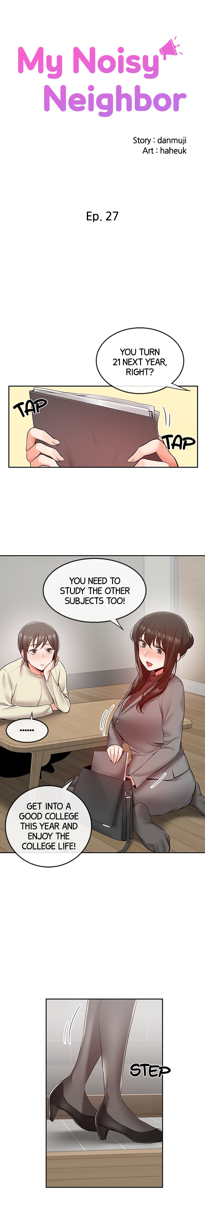 My Noisy Neighbor Manhwa - Chapter 27 Page 5