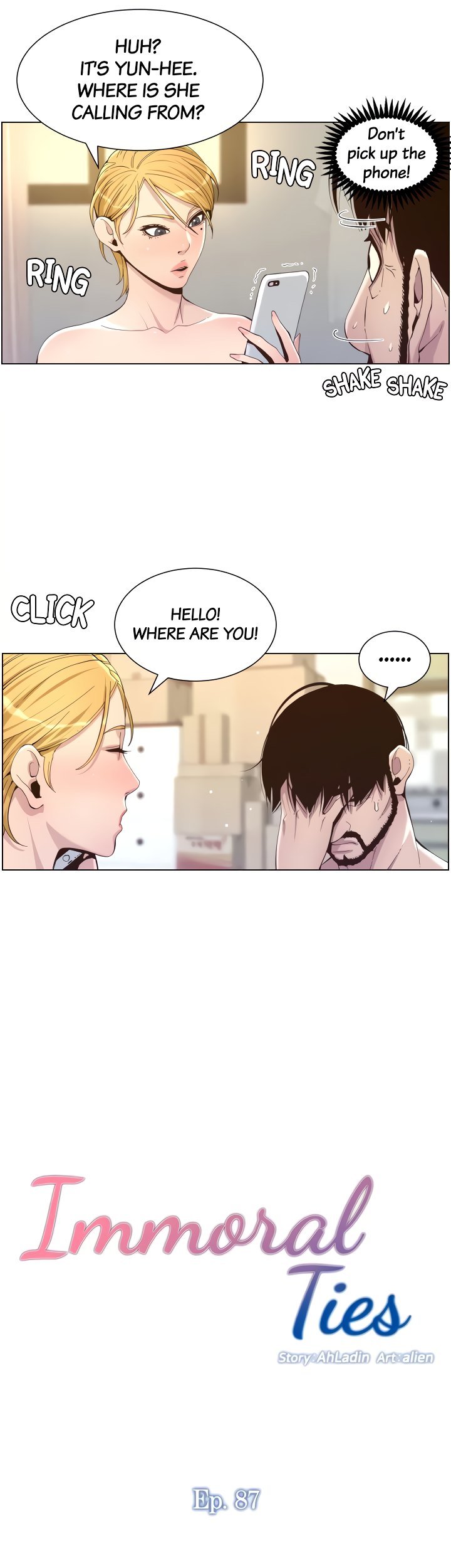 Immoral Ties Manhwa - Chapter 87 Page 6