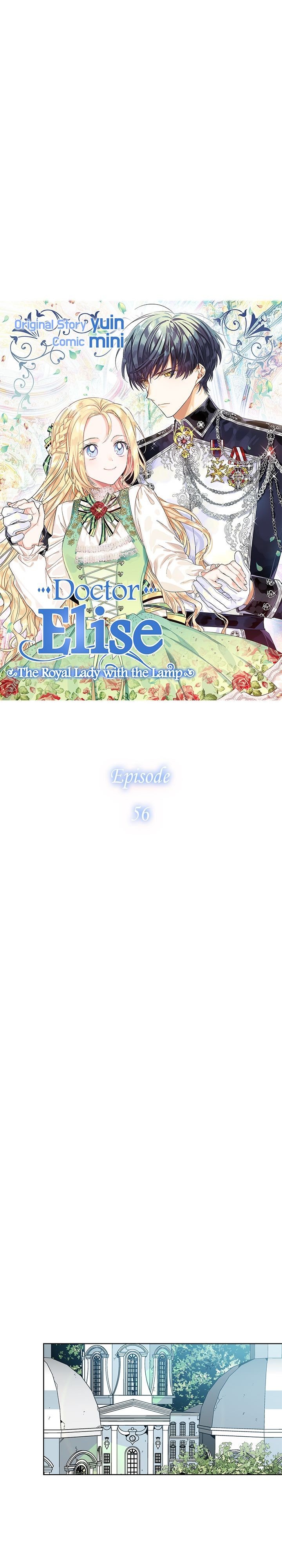 Doctor Elise: The Royal Lady With The Lamp Manhwa - Chapter 56 Page 1