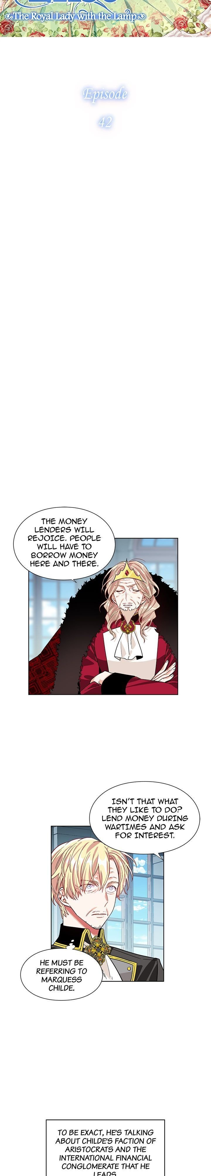 Doctor Elise: The Royal Lady With The Lamp Manhwa - Chapter 42 Page 1