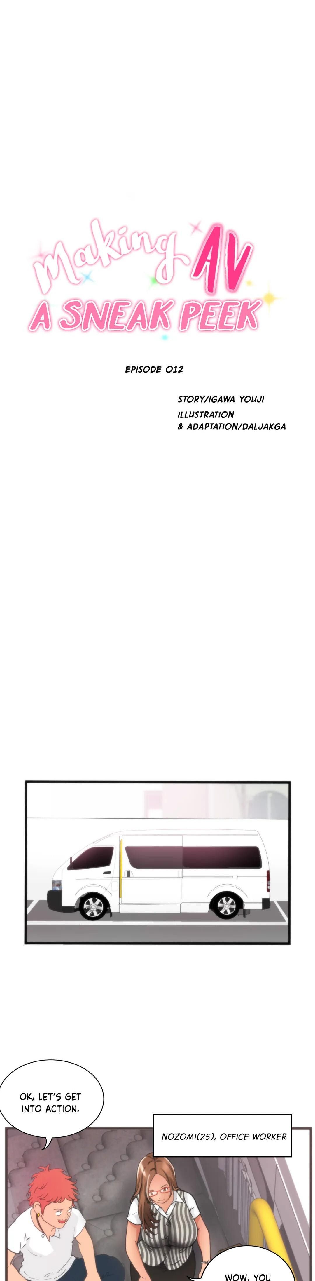 Making AV: A Sneak Peek Manhwa - Chapter 12 Page 0