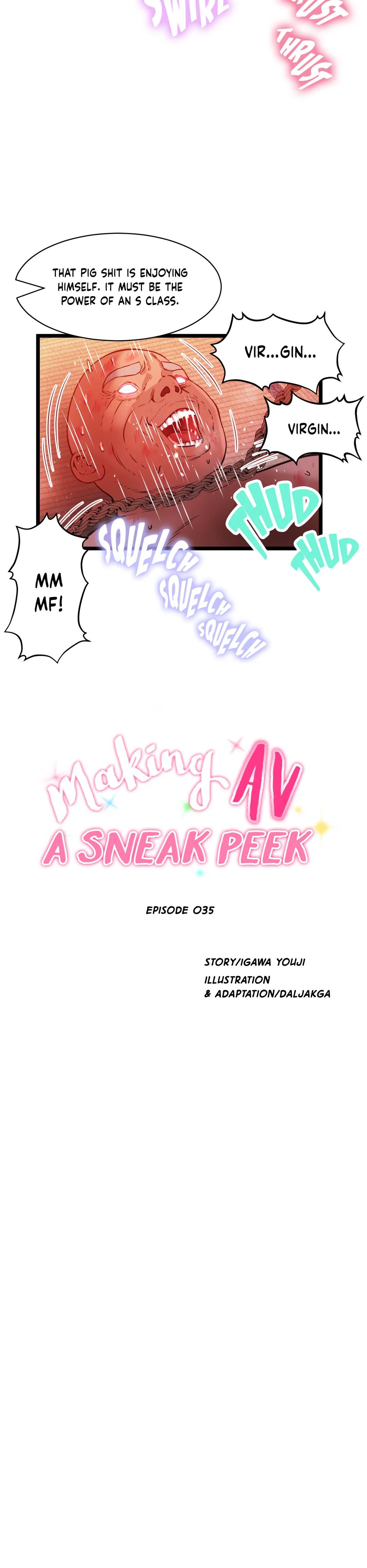 Making AV: A Sneak Peek Manhwa - Chapter 35 Page 5