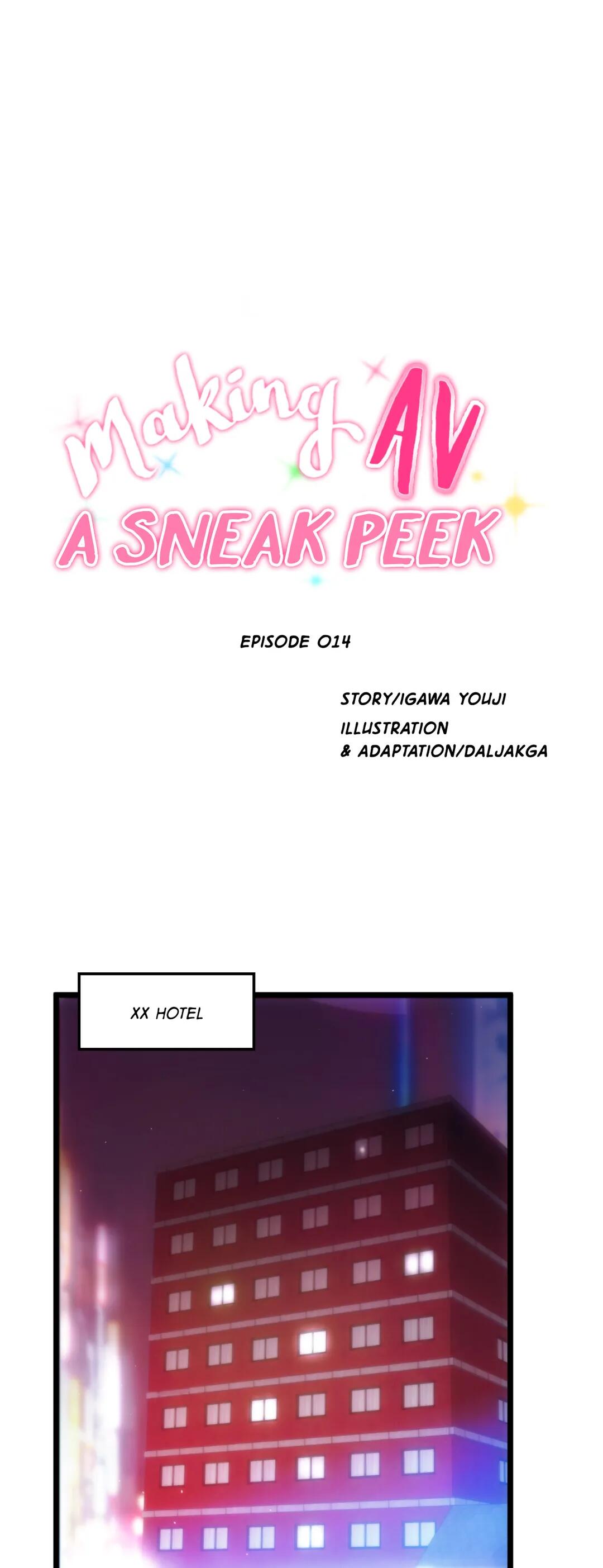 Making AV: A Sneak Peek Manhwa - Chapter 14 Page 34
