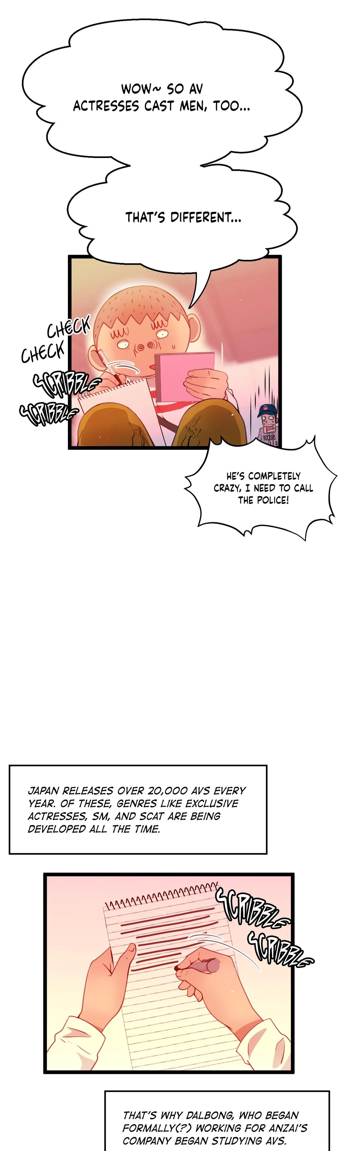 Making AV: A Sneak Peek Manhwa - Chapter 40 Page 25