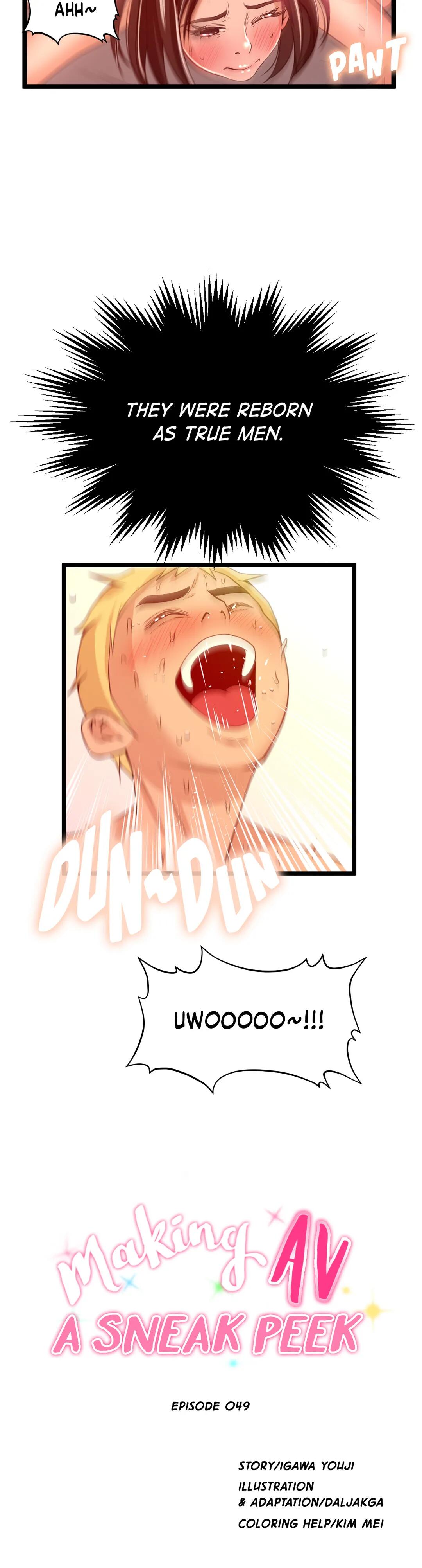 Making AV: A Sneak Peek Manhwa - Chapter 53 Page 22