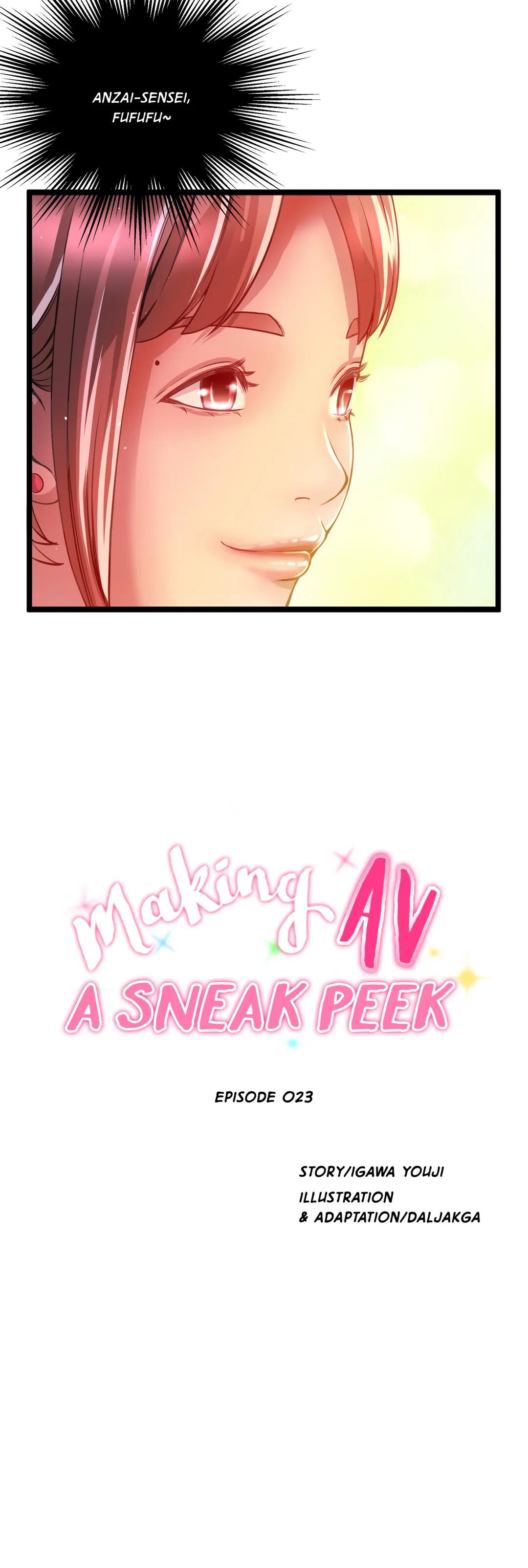 Making AV: A Sneak Peek Manhwa - Chapter 23 Page 11