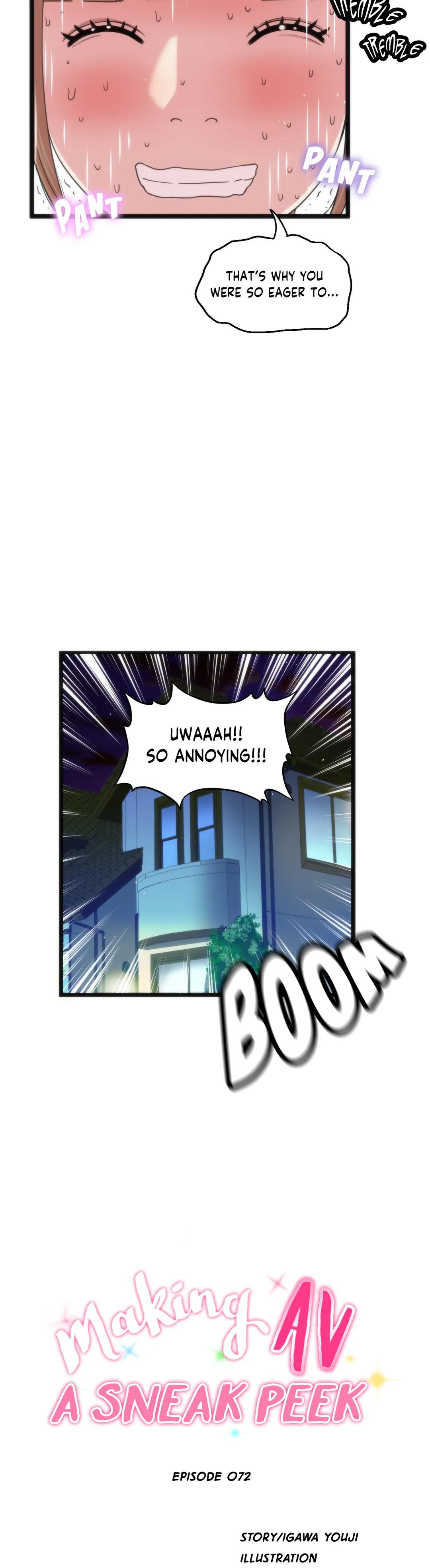 Making AV: A Sneak Peek Manhwa - Chapter 72 Page 7
