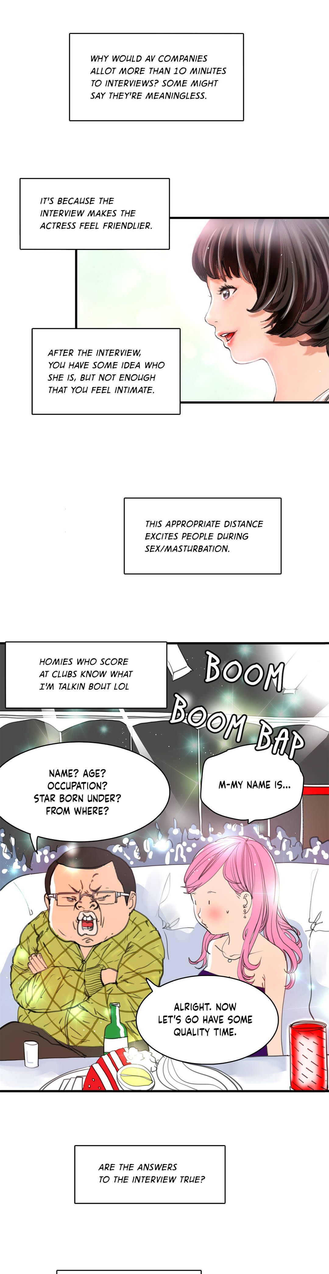 Making AV: A Sneak Peek Manhwa - Chapter 3 Page 4