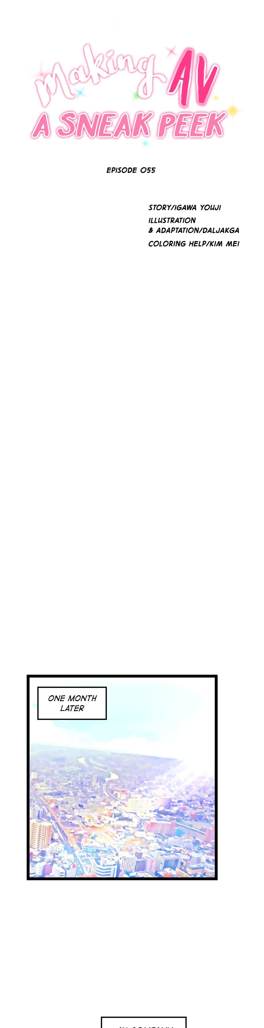 Making AV: A Sneak Peek Manhwa - Chapter 55 Page 32