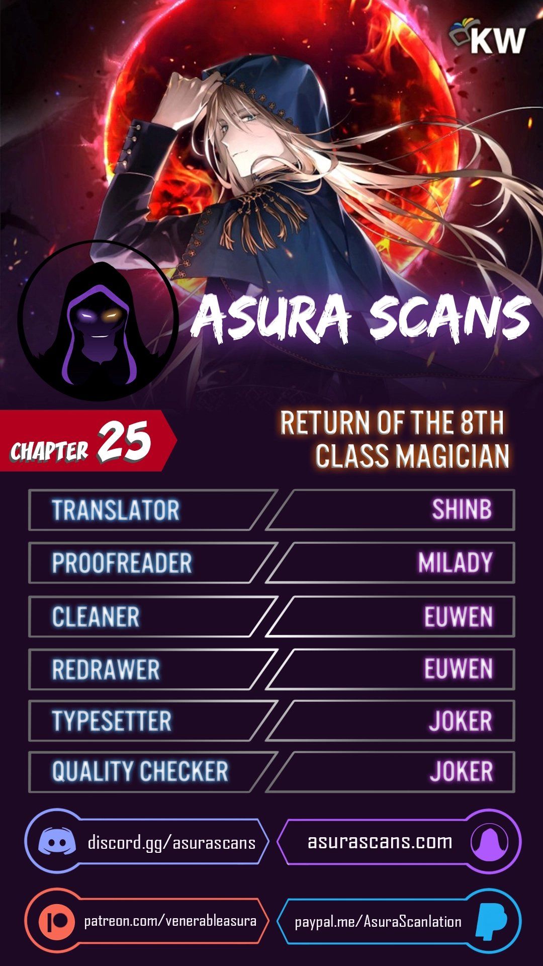 Return of the 8th Class Magician Manhwa - Chapter 25 Page 0