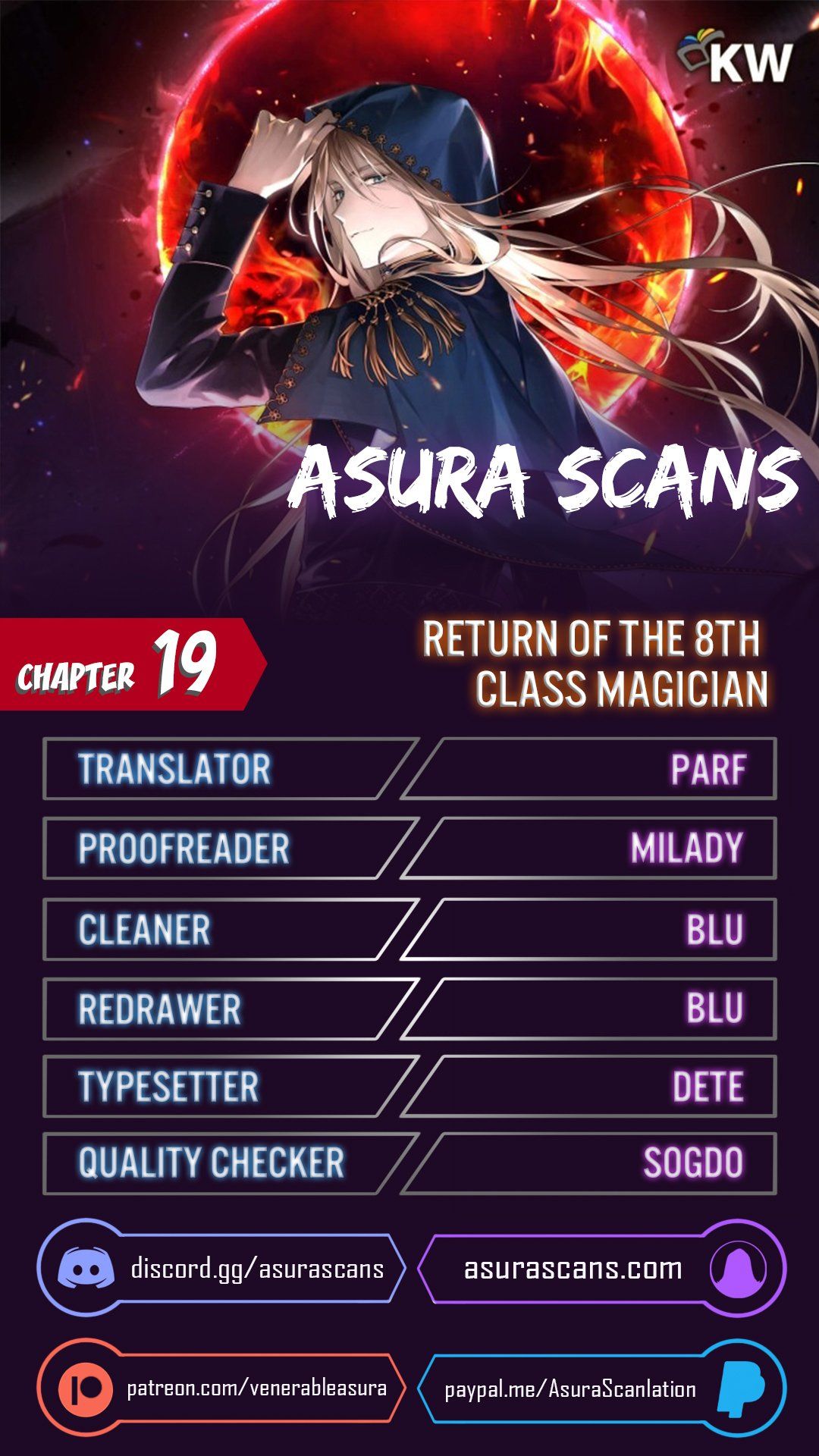 Return of the 8th Class Magician Manhwa - Chapter 19 Page 0