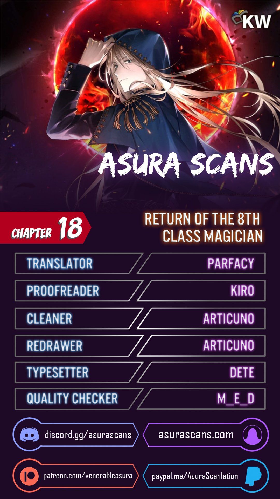 Return of the 8th Class Magician Manhwa - Chapter 18 Page 0