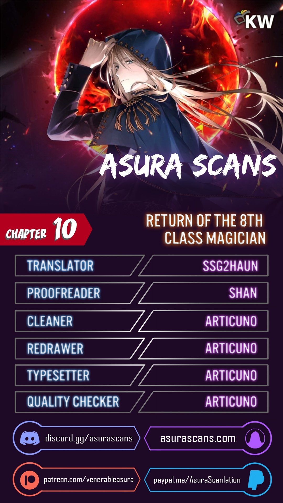 Return of the 8th Class Magician Manhwa - Chapter 10 Page 0