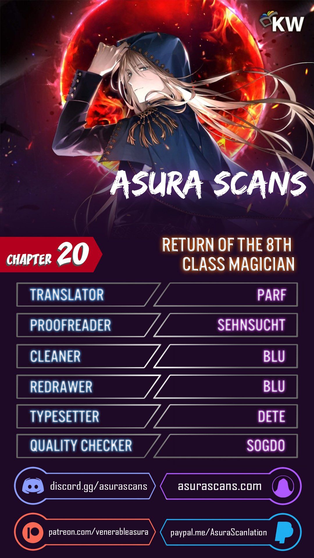 Return of the 8th Class Magician Manhwa - Chapter 20 Page 0