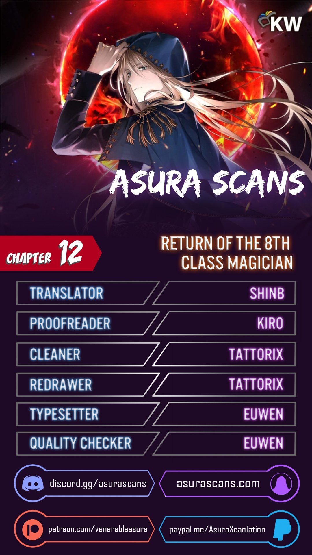 Return of the 8th Class Magician Manhwa - Chapter 12 Page 0