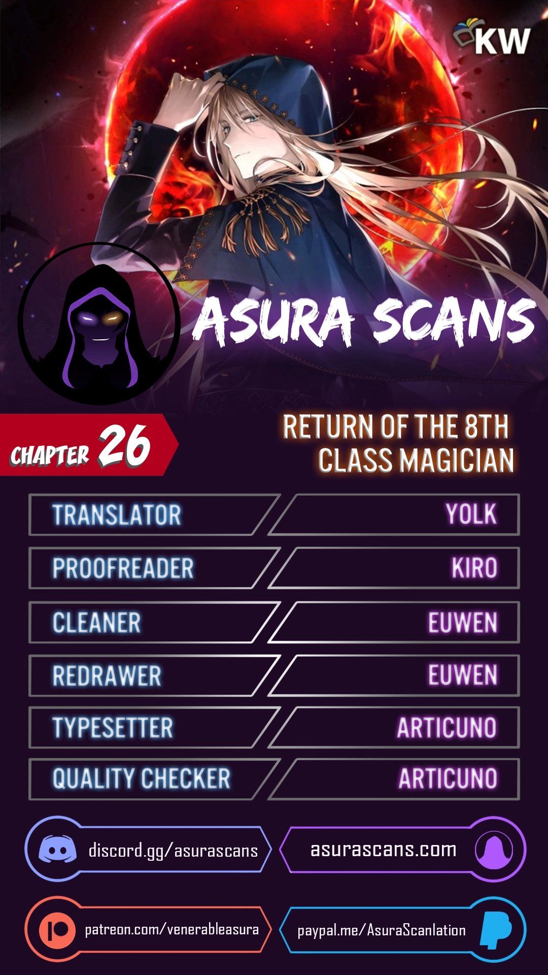 Return of the 8th Class Magician Manhwa - Chapter 26 Page 0