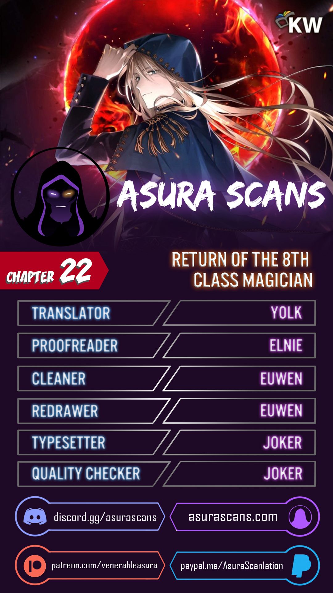 Return of the 8th Class Magician Manhwa - Chapter 22 Page 0