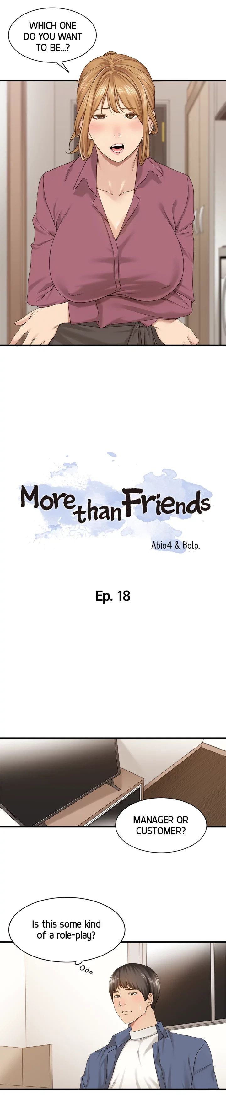 More Than Friends Manhwa - Chapter 18 Page 6