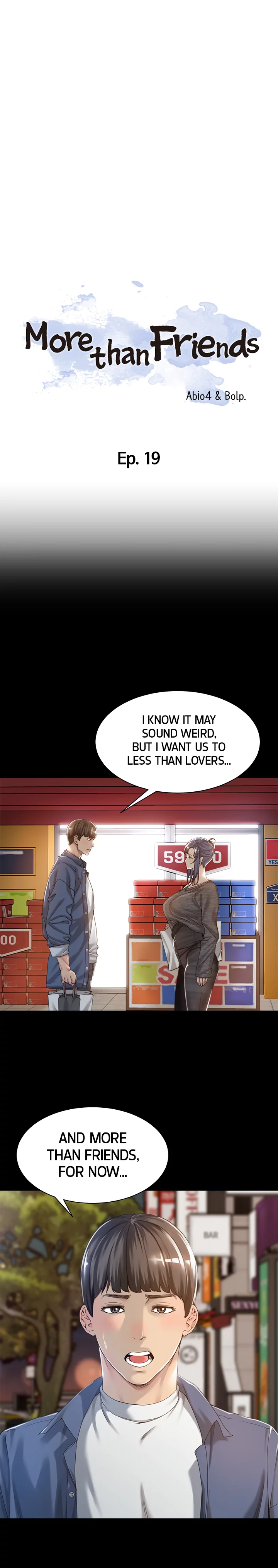 More Than Friends Manhwa - Chapter 19 Page 0