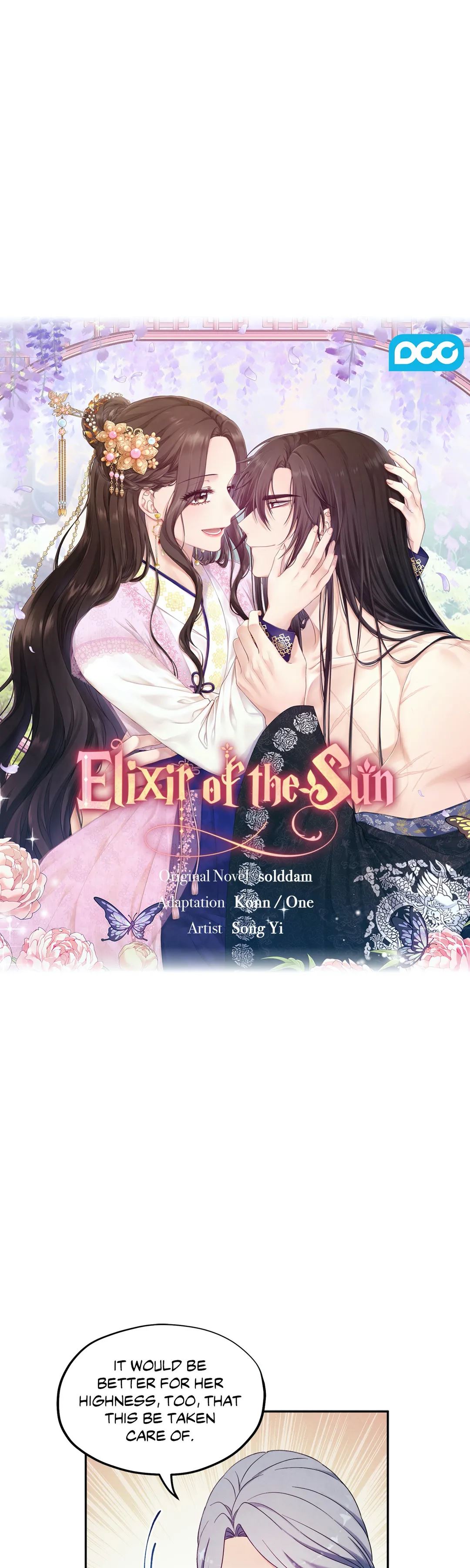 Elixir of the Sun Manhwa - Chapter 51 Page 1