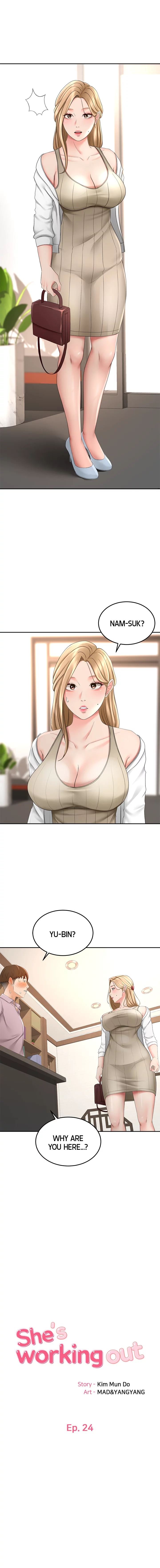 She is Working Out Manhwa - Chapter 24 Page 1