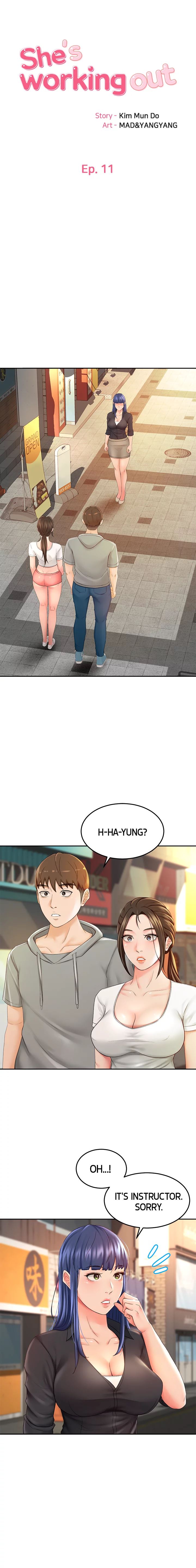She is Working Out Manhwa - Chapter 11 Page 1