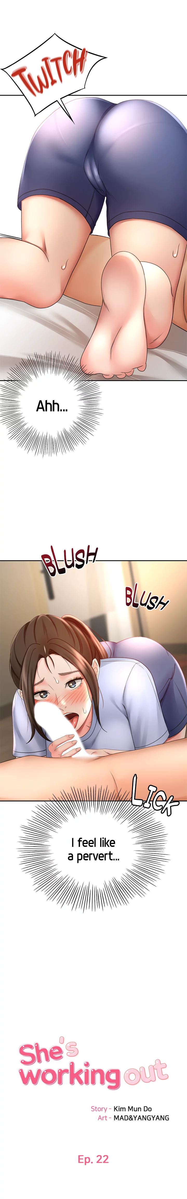 She is Working Out Manhwa - Chapter 22 Page 1