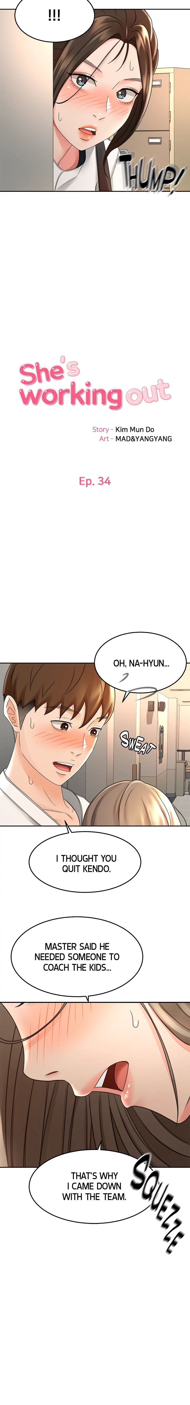 She is Working Out Manhwa - Chapter 34 Page 3