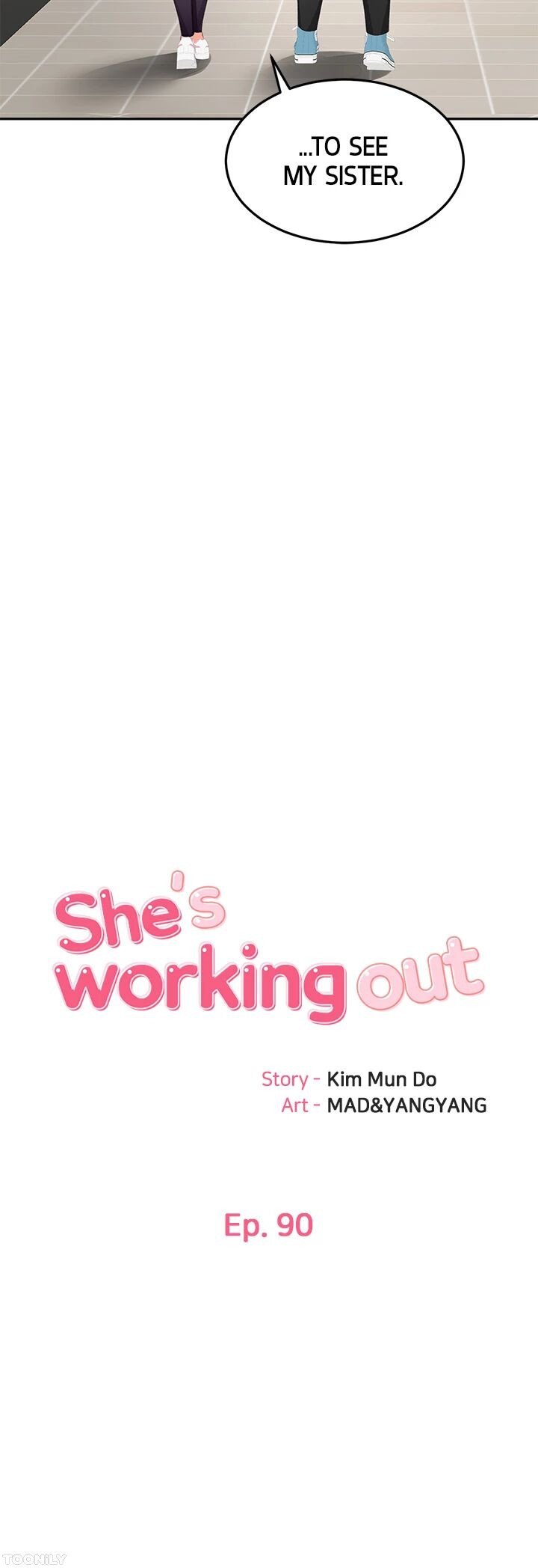 She is Working Out Manhwa - Chapter 90 Page 9