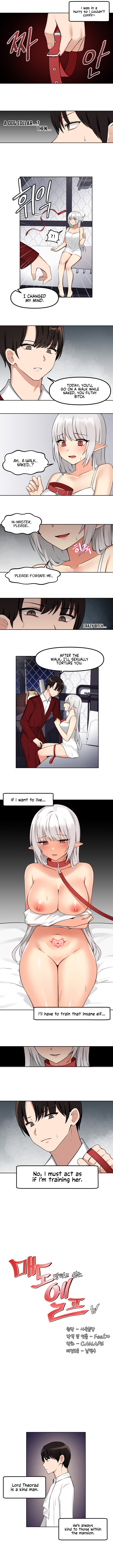 Elf Who Likes To Be Humiliated Manhwa - Chapter 1 Page 8