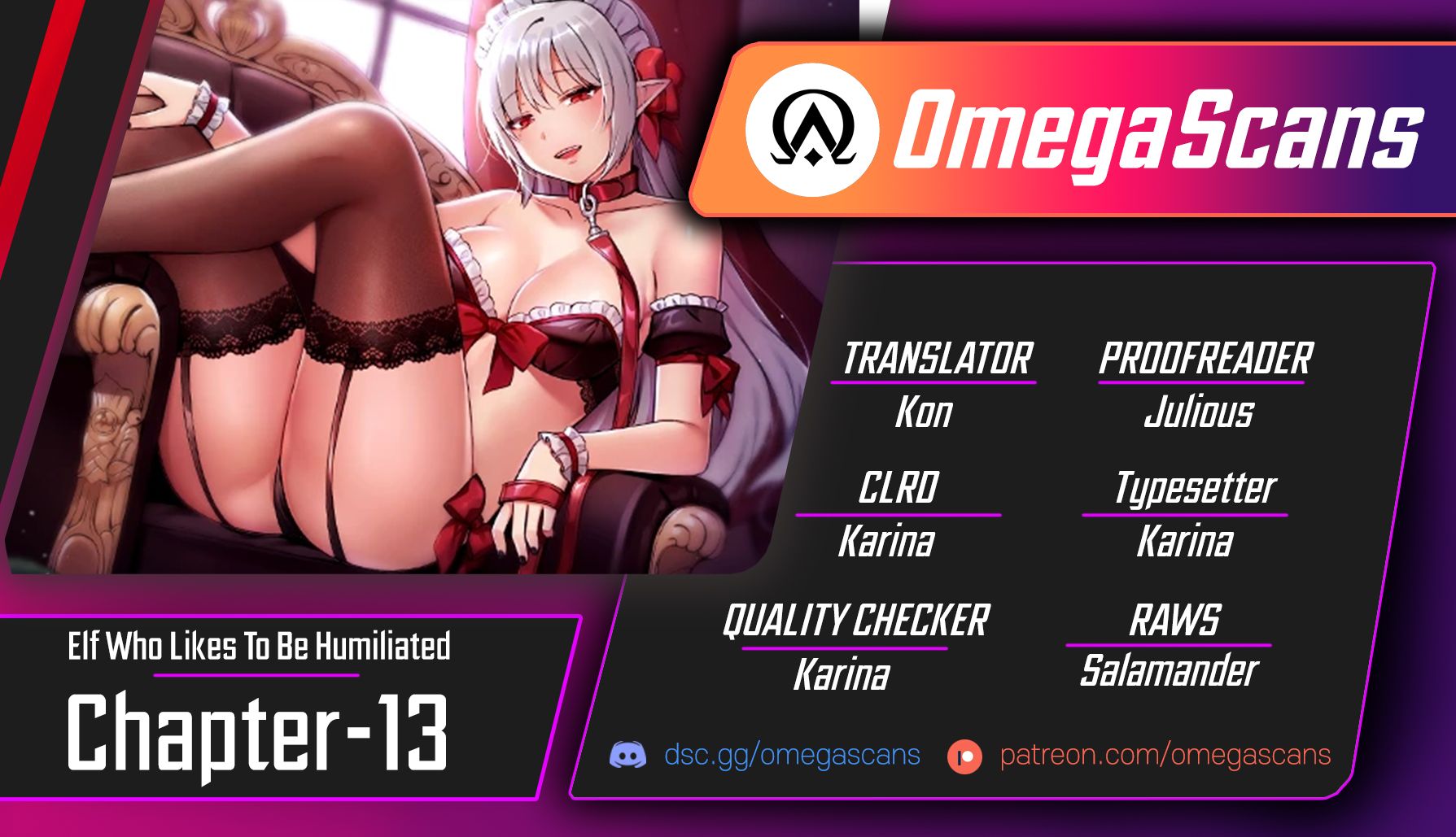 Elf Who Likes To Be Humiliated Manhwa - Chapter 13 Page 0