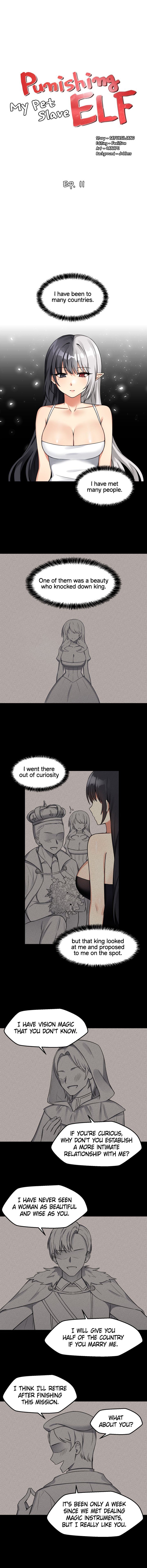 Elf Who Likes To Be Humiliated Manhwa - Chapter 11 Page 9