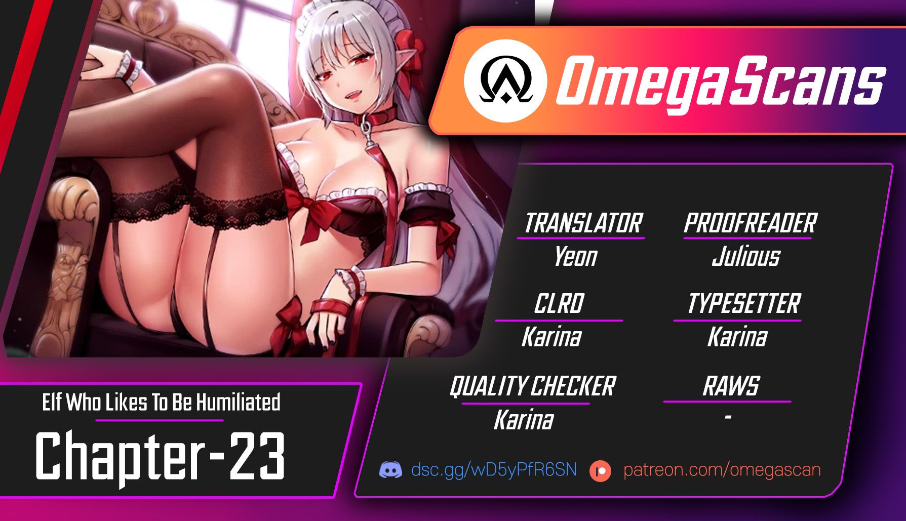 Elf Who Likes To Be Humiliated Manhwa - Chapter 23 Page 0