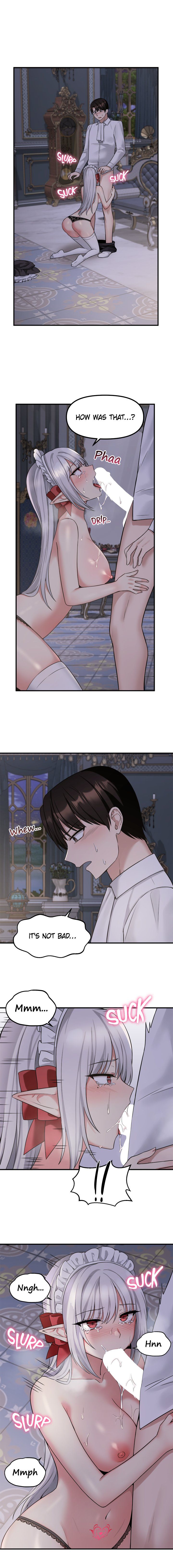 Elf Who Likes To Be Humiliated Manhwa - Chapter 21 Page 1