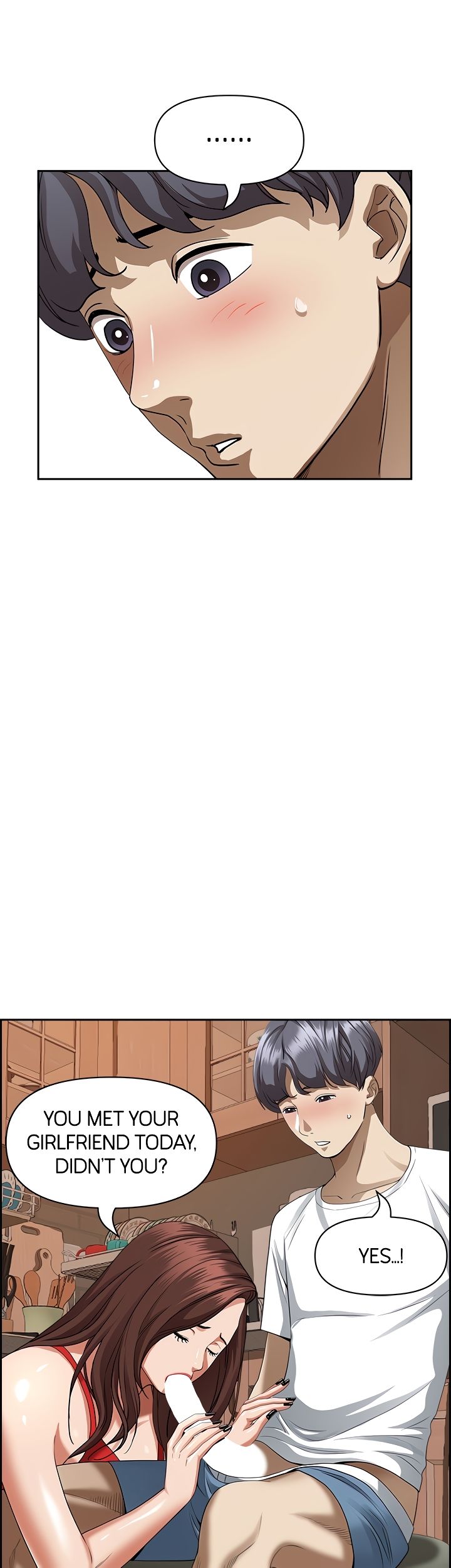 Living with a MILF Manhwa - Chapter 41 Page 42