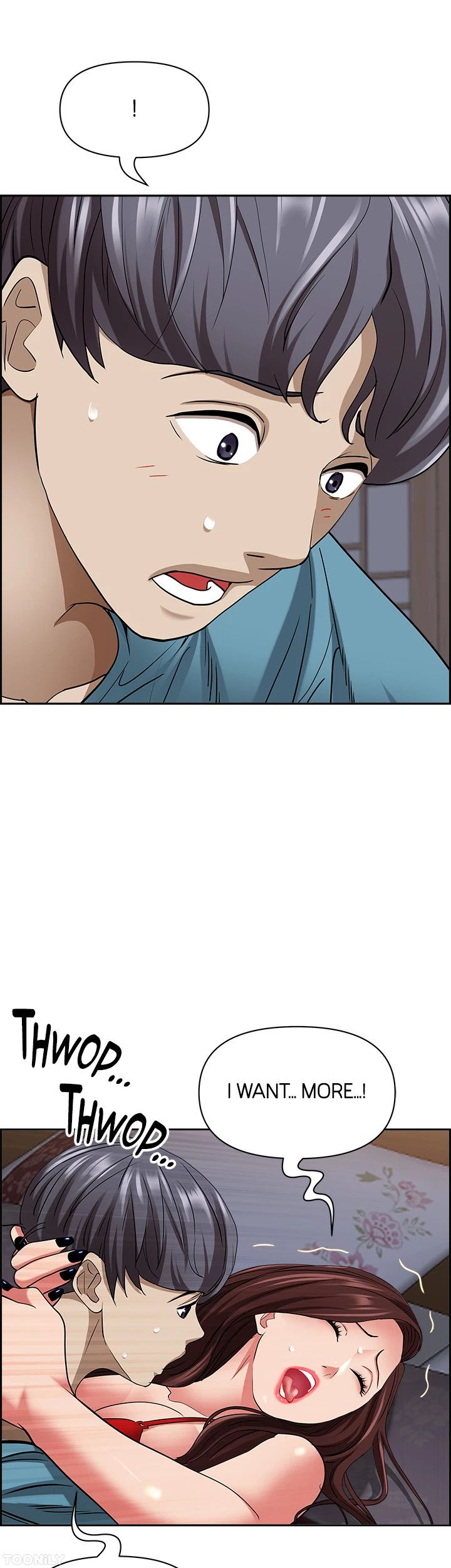 Living with a MILF Manhwa - Chapter 82 Page 55