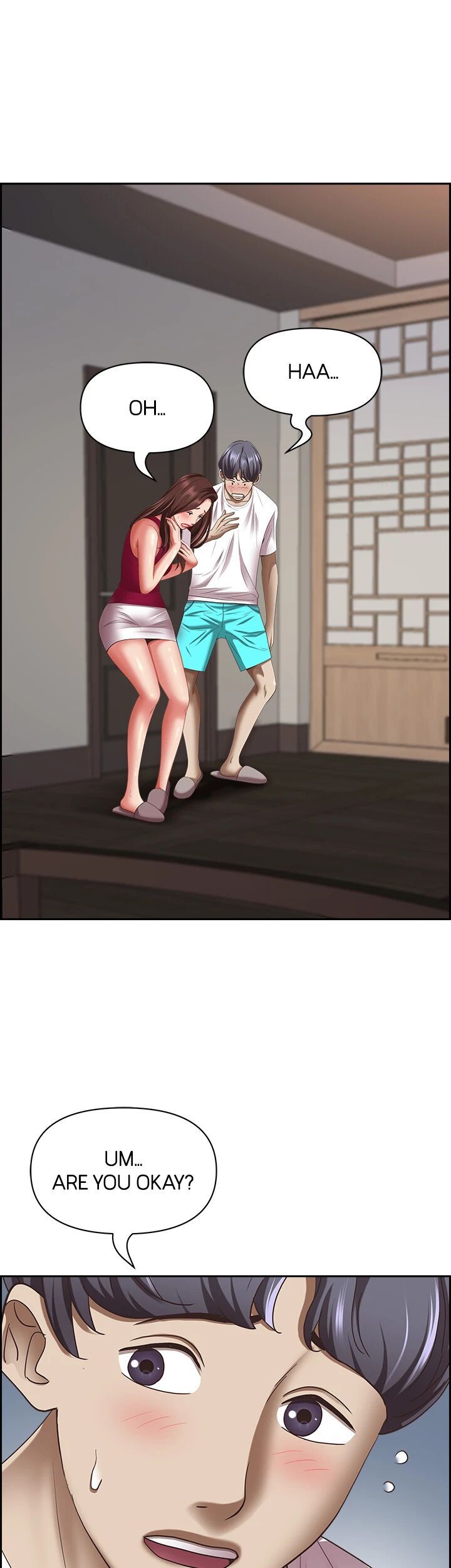 Living with a MILF Manhwa - Chapter 117 Page 15