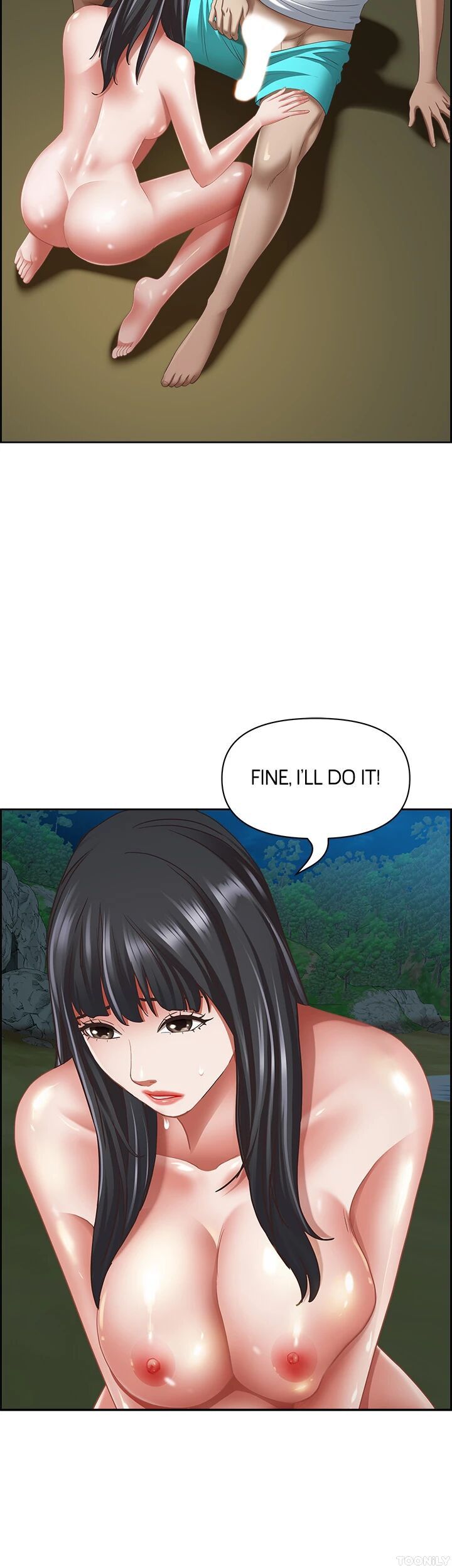 Living with a MILF Manhwa - Chapter 99 Page 1