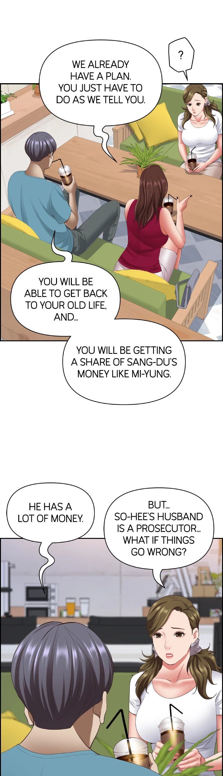 Living with a MILF Manhwa - Chapter 124 Page 35