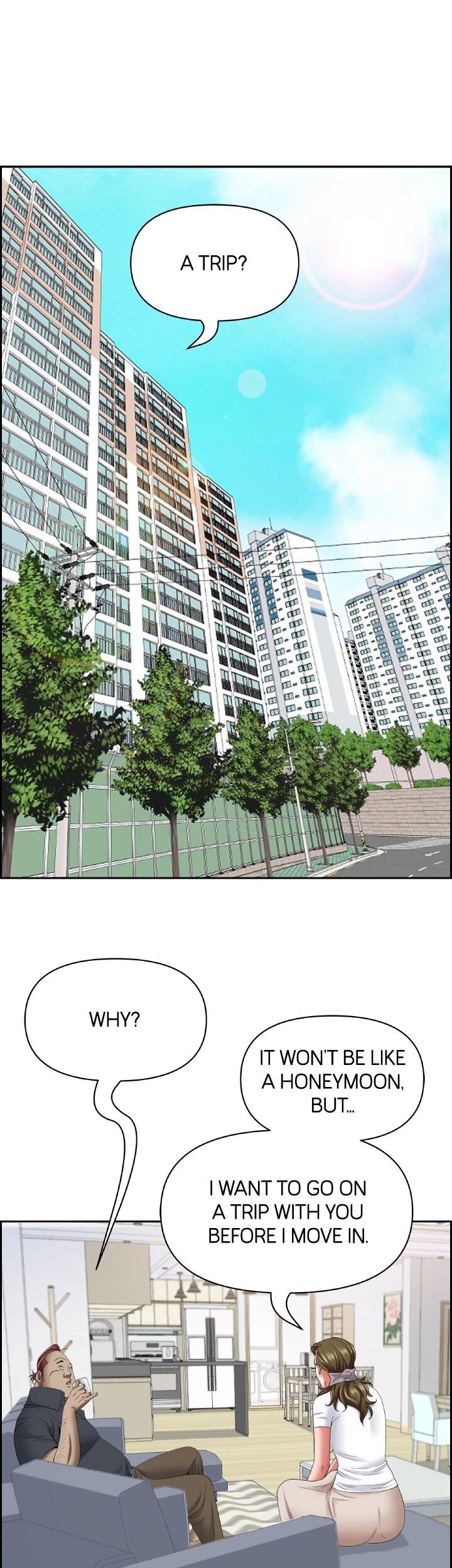 Living with a MILF Manhwa - Chapter 124 Page 45